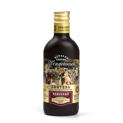 Сбитень 250 мл Усадебный Вишневый (Лида) 500х500