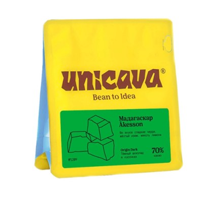 темный 70% Мадагаскар Akesson