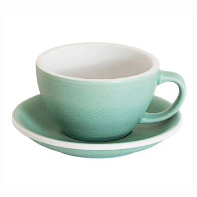 Кофейная пара Egg 300 мл Loveramics, цвет изумруд